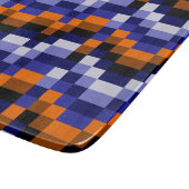 Planche à découper en verre décorative Pixel Art P (Coin)