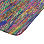 Planche à découper en verre Deluge 6 x 7 Déco (Coin)