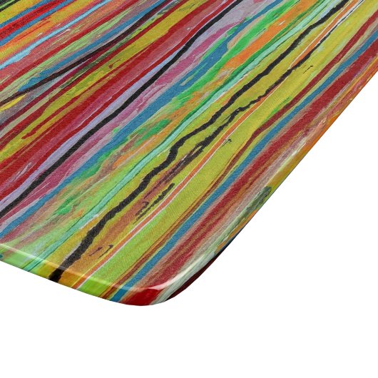 Planche à découper en verre déo (Coin)