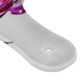 Planche à découper en verre d'orchidées (Coin)