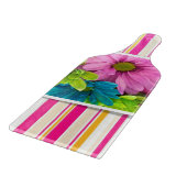 Planche à découper en verre Floral (Coin)