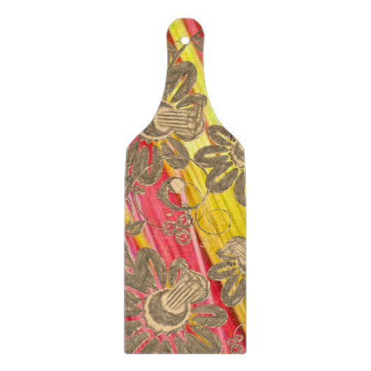 Planche à découper en verre Floral (Devant)