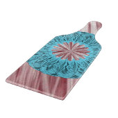 Planche à découper en verre Floral (Coin)
