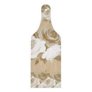 Planche à découper en verre Floral