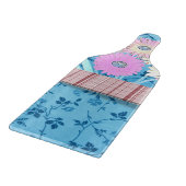 Planche à découper en verre Floral (Coin)