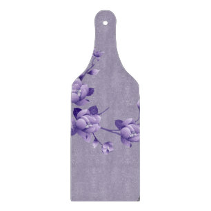 Planche à découper en verre Floral