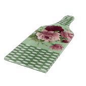 Planche à découper en verre Floral (Coin)