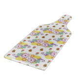 Planche à découper en verre Floral (Coin)