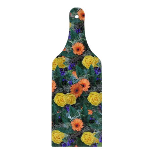 Planche à découper en verre Floral (Devant)