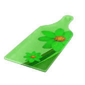 Planche à découper en verre Floral (Coin)