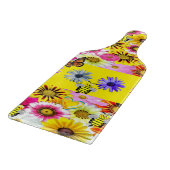 Planche à découper en verre Floral (Coin)