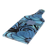 Planche à découper en verre Floral (Coin)