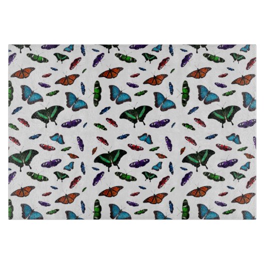 Planche à découper en verre Flutterbies (choisir l (Devant)