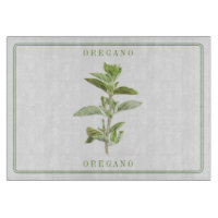 Planche à découper en verre FRESH OREGANO 11x8
