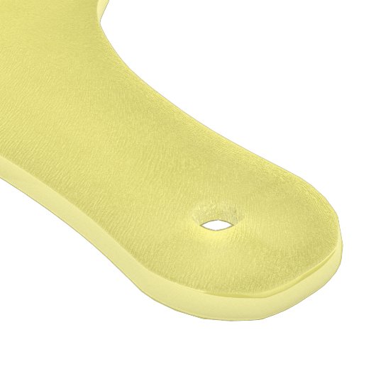 Planche à découper en verre Jaune (Coin)