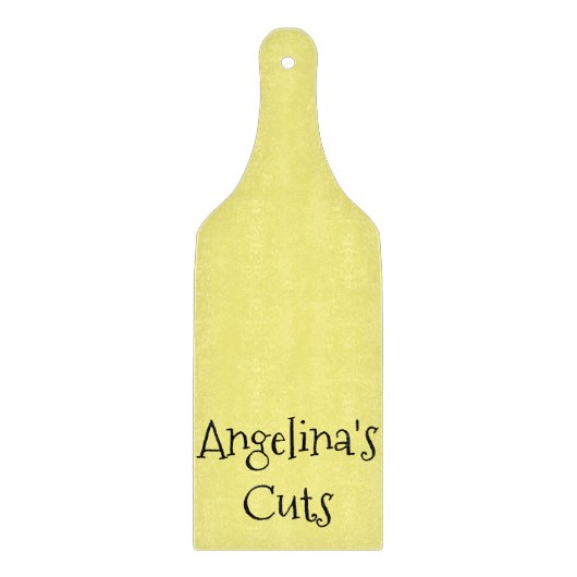 Planche à découper en verre Jaune (Devant)