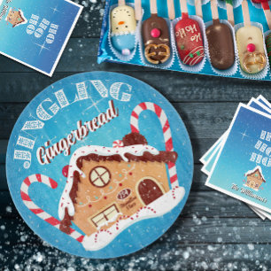 Planche à découper en verre Jingling Gingerbread m