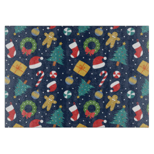 Planche à découper en verre Jolly Jumble Holiday