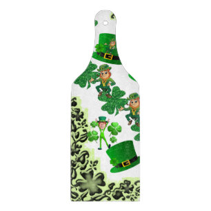 Planche à découper en verre Joyeuse St. Patrick's