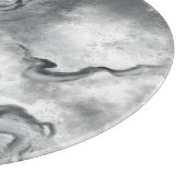 Planche à découper en verre marbré (Coin)