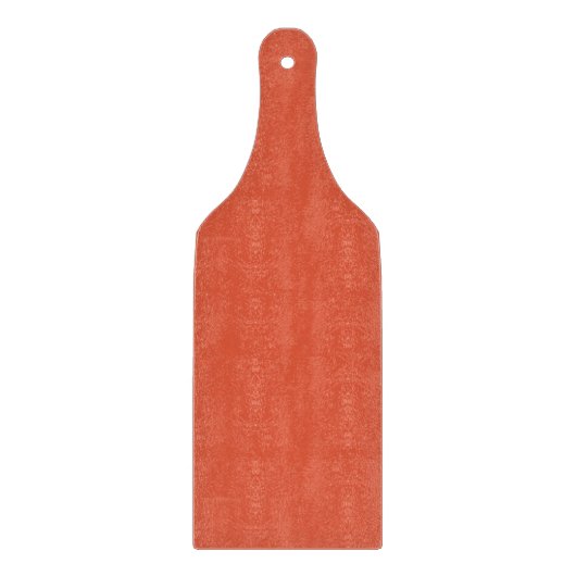 Planche à découper en verre orange choquant (Devant)