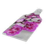 Planche à découper en verre Orchidées (Coin)