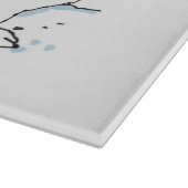 Planche à découper en verre Ours Polaire (Coin)