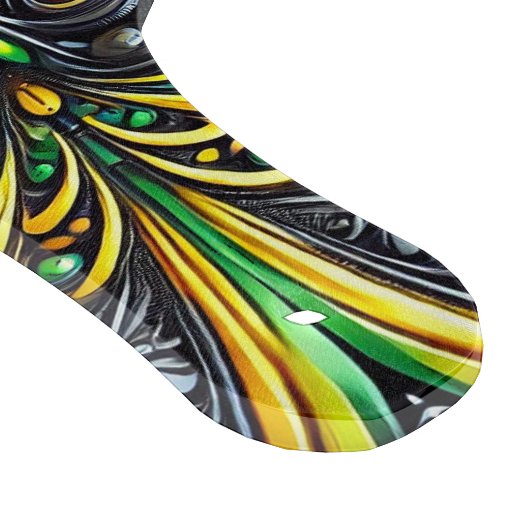 Planche à découper en verre paddle Couleurs jamaïc (Coin)