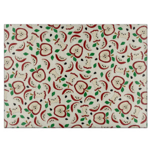 Planche à découper en verre Pommes Mignonnes