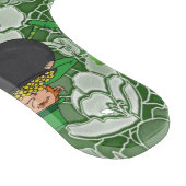 Planche à découper en verre pour la Saint-Patrick (Coin)