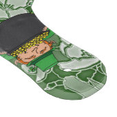 Planche à découper en verre pour la Saint-Patrick (Coin)