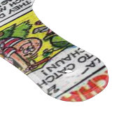 Planche à découper en verre pour la Saint-Patrick (Coin)