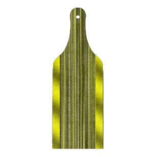 Planche à découper en verre rayée