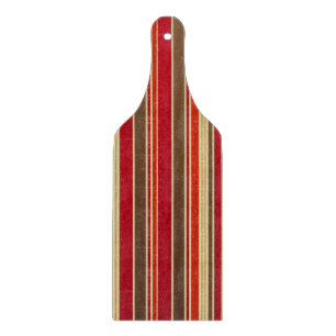 Planche à découper en verre rayée