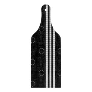Planche à découper en verre rayée