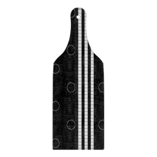 Planche à découper en verre rayée (Devant)