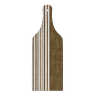 Planche à découper en verre rayée