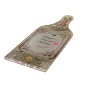 Planche à découper en verre Rococo (Coin)