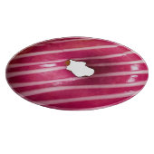 Planche à découper en verre rond imprimée à la Don (Coin)