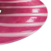 Planche à découper en verre rond imprimée à la Don (Coin)