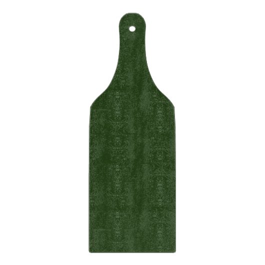 Planche à découper en verre vert forêt sombre (Devant)