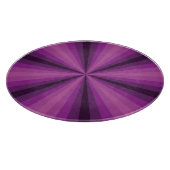 Planche à découper en verre violet illusion d'opti (Coin)