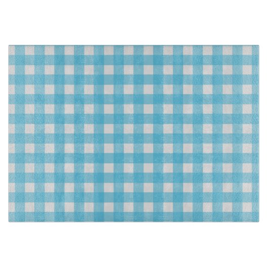 Planche À Découper En vichy bleu cérusé clair (Devant)