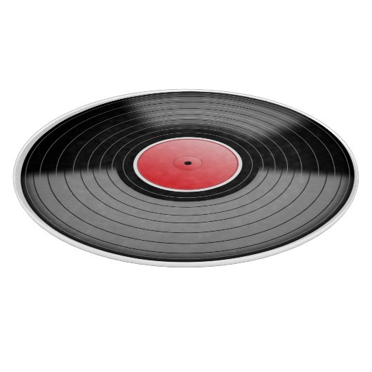 Planche à découper en vinyle vintage (Coin)