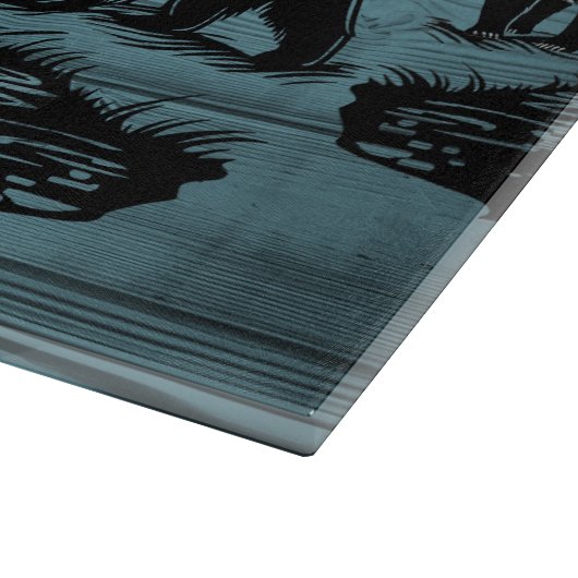 Planche À Découper Enchanted Forest Wildlife Cutting Board (Coin)