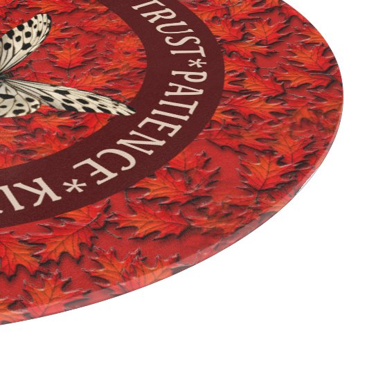 Planche À Découper encouraging Words Affaire Leaves (Coin)