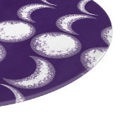 Planche À Découper Enfant mauve lune (Coin)