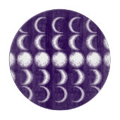 Planche À Découper Enfant mauve lune (Devant)