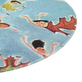 Planche À Découper Enfants à feuilles (Coin)