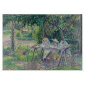 Planche À Découper Enfants attablés dans le jardin Camille Pissarro (Devant)